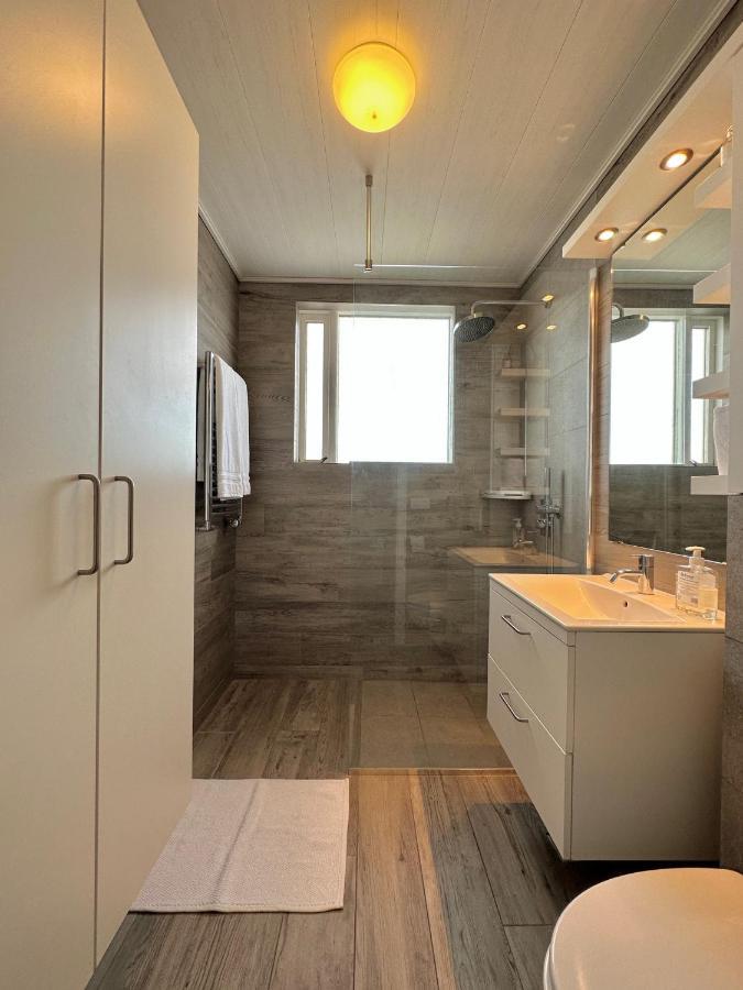 Waterfront Fjord House Hotel Arskogssandur Luaran gambar